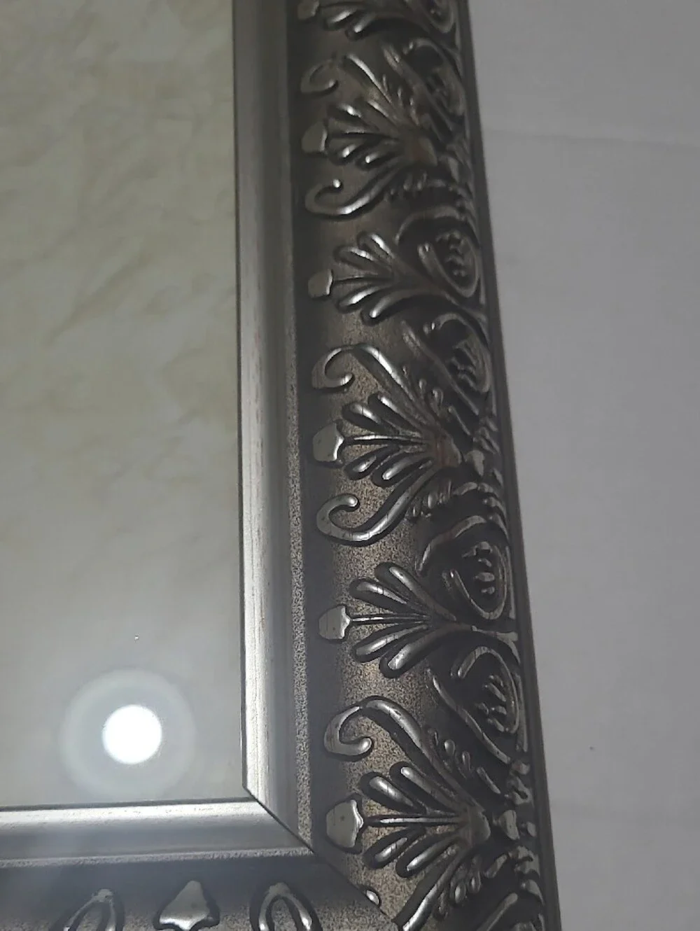 Heirloom Ornate Silver Picture Frame - 8x10